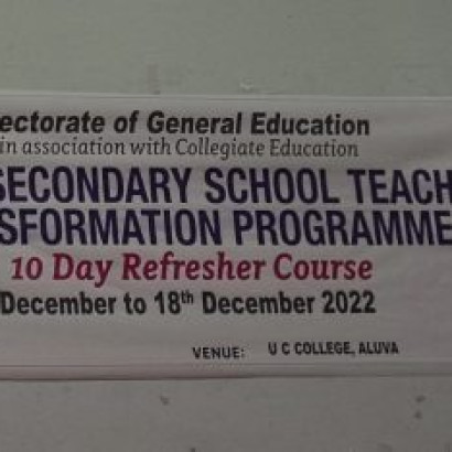 Higher Secondary School Teacher Transformation Programme