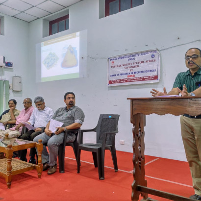 Popular Science Lecture Series 2019 in association with Indian Women Scientists Association and  supported by BRNS –DAE