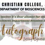 Autograph –Lasting Signatures  ( Alumni Reunion 2024)