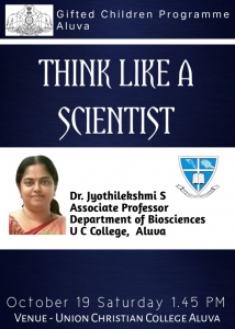 Think like a  Scientist
