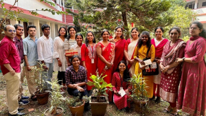 Handicraft exhibition and sale by students of Biosciences Department